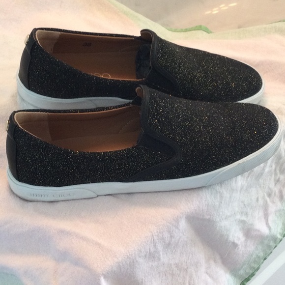 Jimmy Choo Shoes - Jimmy Choo Demi skate shoe with Glitter